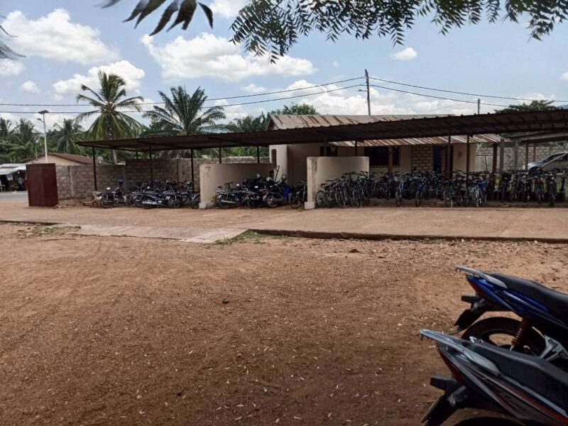 Le garage des élèves